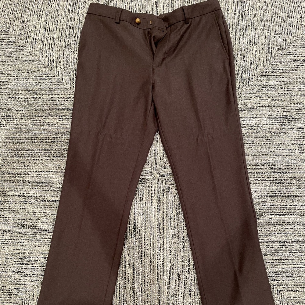 Vineyard Vines Dark Grey Wool Pants